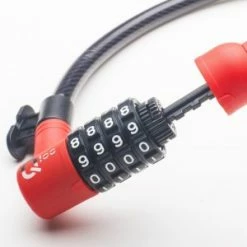 Antivol Qloc Cable à Chiffre Ø12 - 650MM -Vélo Soldes Boutique antivol qloc cable a chiffre 650mm 2