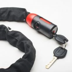 Antivol Qloc Chaine Ø6 - 900MM -Vélo Soldes Boutique antivol qloc chaine 900mm 3