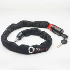 Antivol Qloc Chaine Ø6 - 900MM -Vélo Soldes Boutique antivol qloc chaine 900mm 4